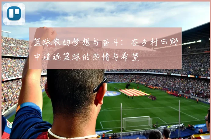 篮球农的梦想与奋斗：在乡村田野中追逐篮球的热情与希望